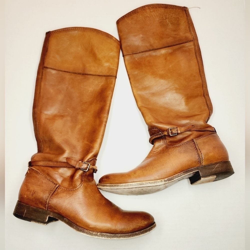 🌸Frye | Knee Length Leather Boots, size 8‎